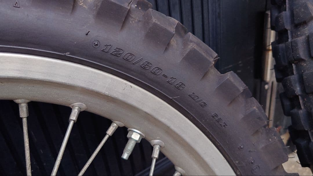 CRF250 前後ホイール D.I.Dリム ポン付け可(引取限定他 大阪府堺市)