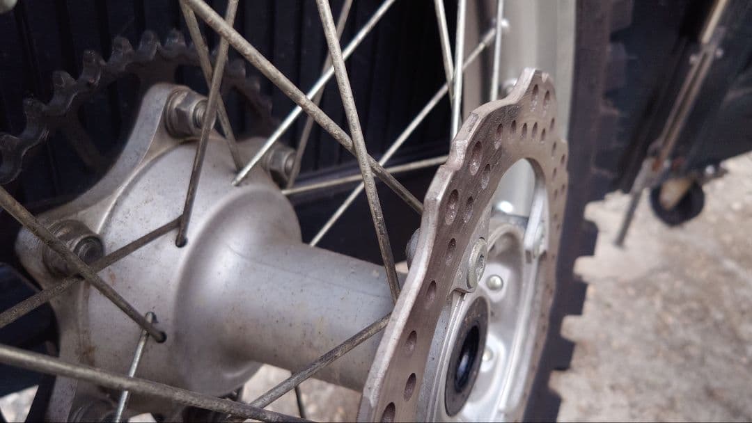 CRF250 前後ホイール D.I.Dリム ポン付け可(引取限定他 大阪府堺市)