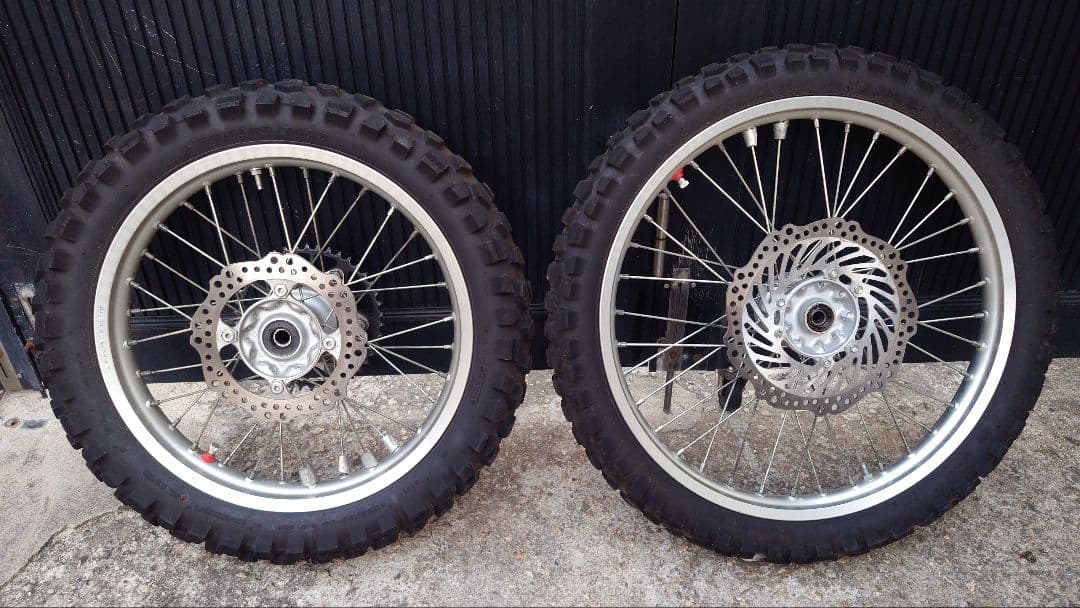 CRF250 前後ホイール D.I.Dリム ポン付け可(引取限定他 大阪府堺市)