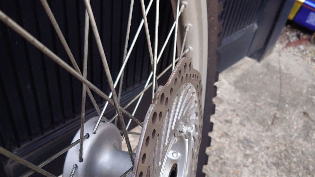 CRF250 前後ホイール D.I.Dリム ポン付け可(引取限定他 大阪府堺市)