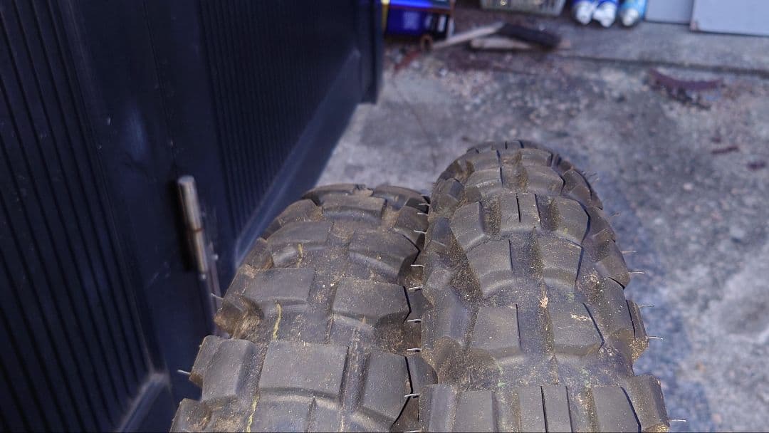 CRF250 前後ホイール D.I.Dリム ポン付け可(引取限定他 大阪府堺市)