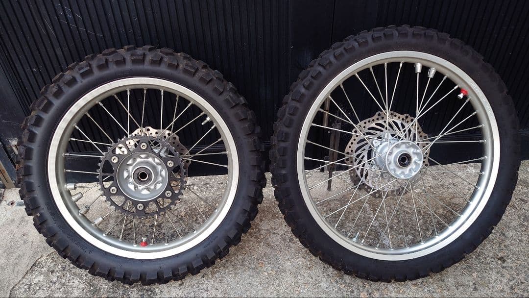 CRF250 前後ホイール D.I.Dリム ポン付け可(引取限定他 大阪府堺市)