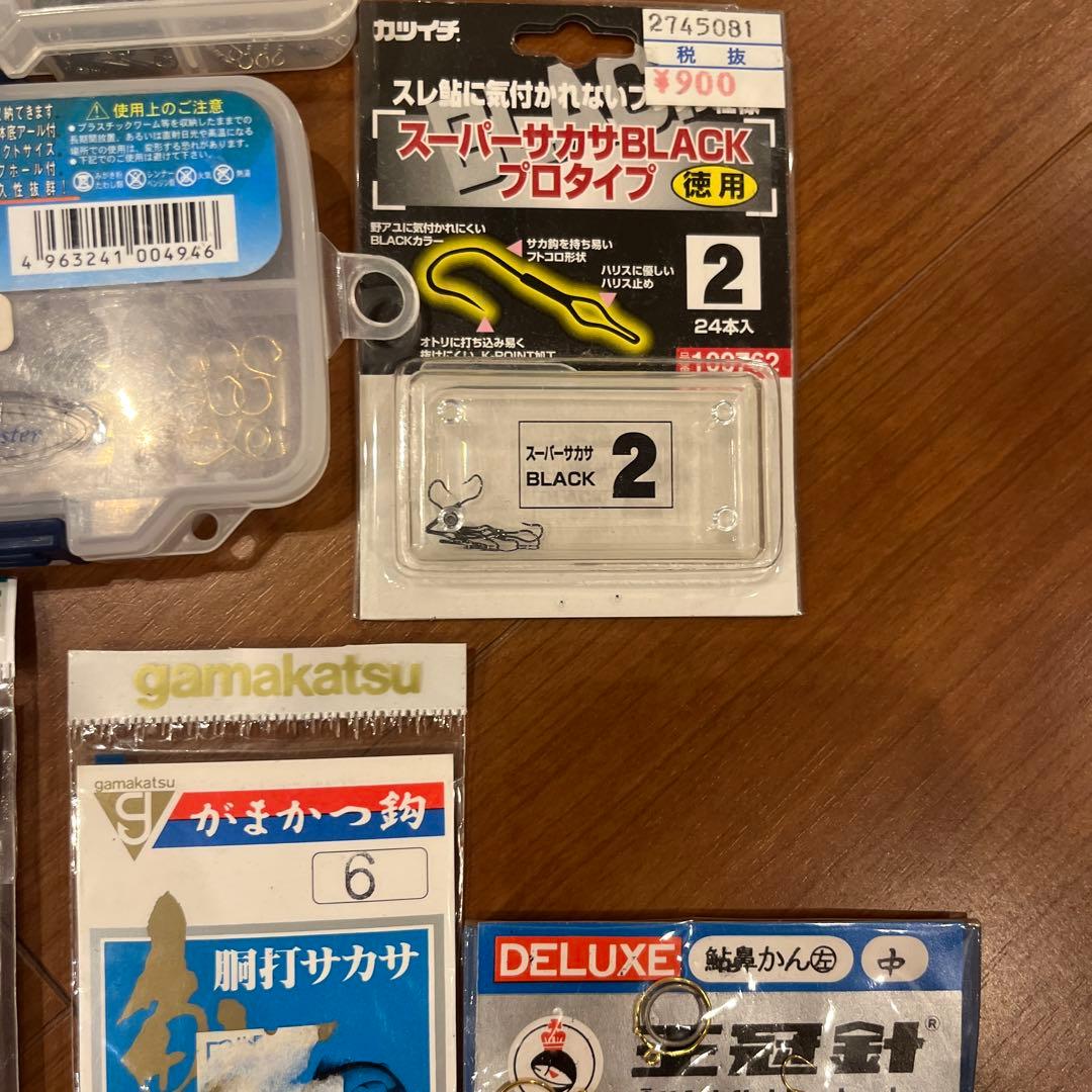 あっちゃん様　鮎釣り　針　糸　山盛りセット☆引退セット