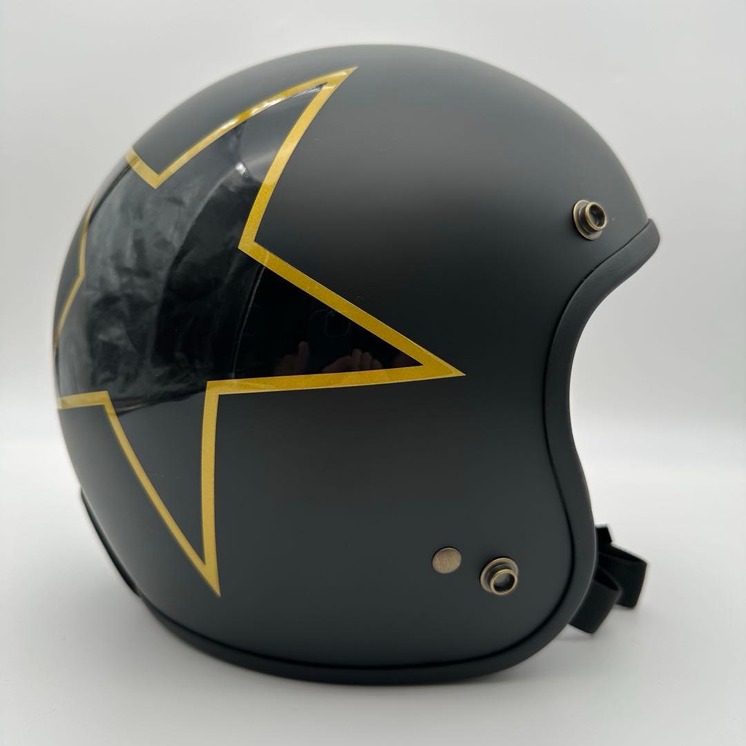 RIDEZ TQ01 BIGSTAR2ライズ ジェットヘルメット Mサイズ