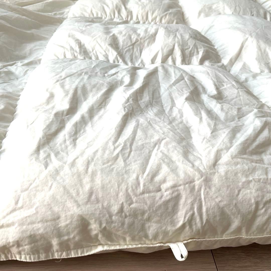 ニトリ　羽毛掛け布団　ダブルサイズ　掛け布団ダブル用カバー付き