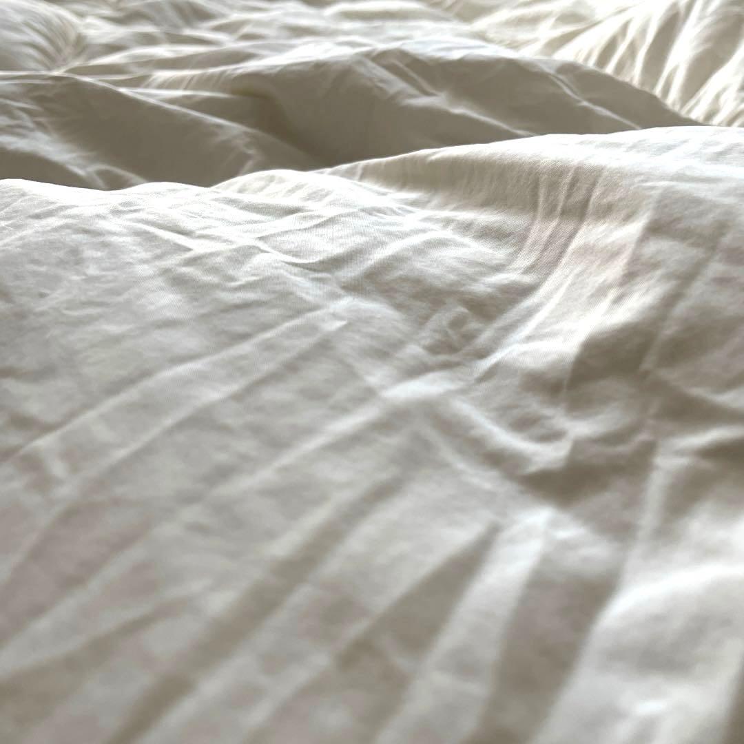 ニトリ　羽毛掛け布団　ダブルサイズ　掛け布団ダブル用カバー付き