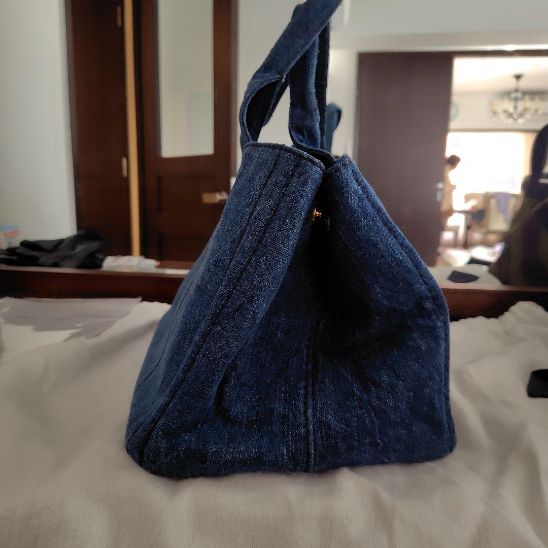 ♡yuka♡PRADA デニム カナパ トートバッグ