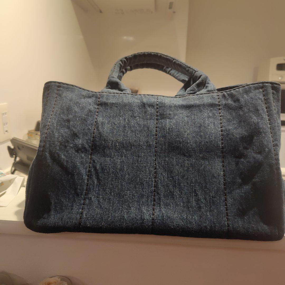 ♡yuka♡PRADA デニム カナパ トートバッグ