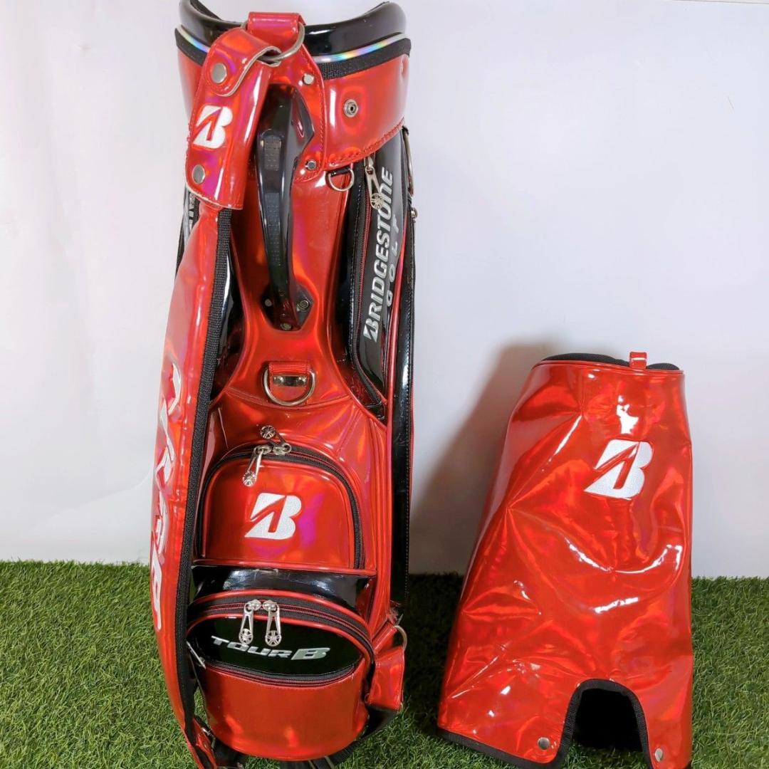 BRIDGESTONE ブリヂストン TOUR B 3点式 ゴルフキャディバッグ