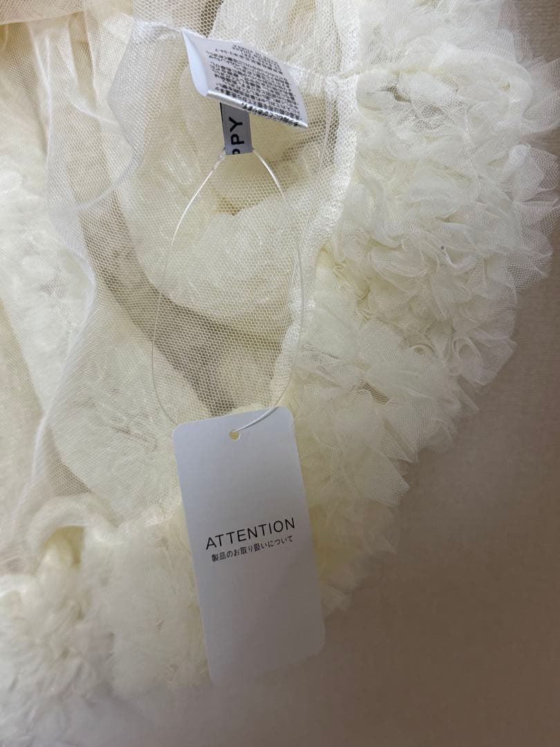 【最終値下げ】POPPY TULLE BALLOON TUNIC