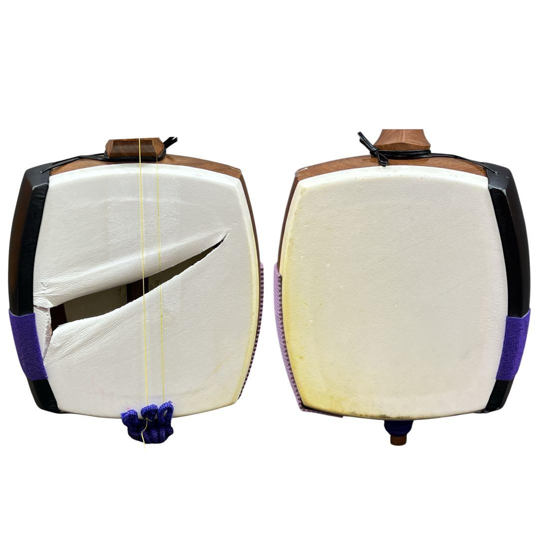 地唄三味線　中棹　 東さわり　地唄　ジャンク