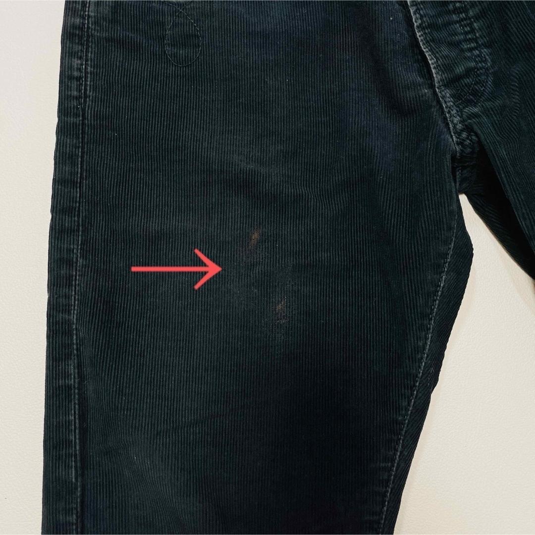 6582 RRL コーデュロイパンツ　USA製　ブラック　ボタンフライ