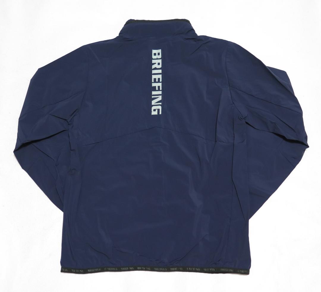 ⓂBRIEFING GOLFブリーフィングゴルフ ウィンドジャケットNAVY