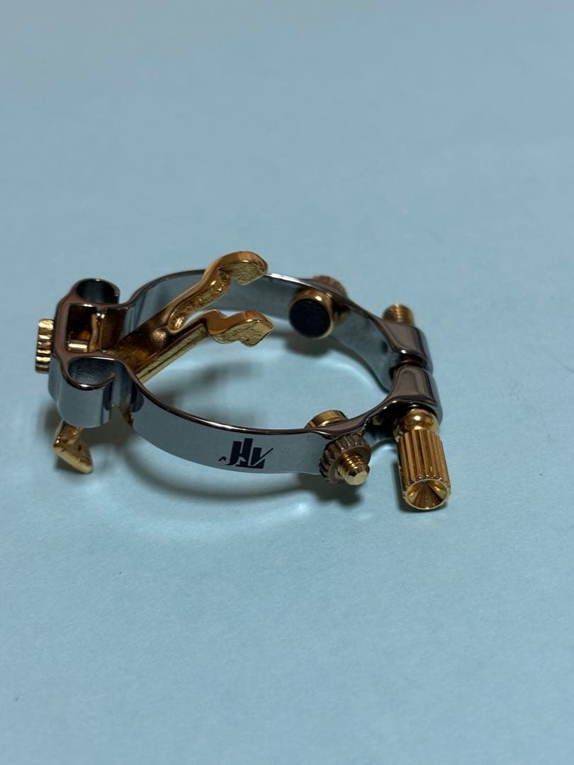 JLV Sound ソプラノサックスリガチャー プラチナ