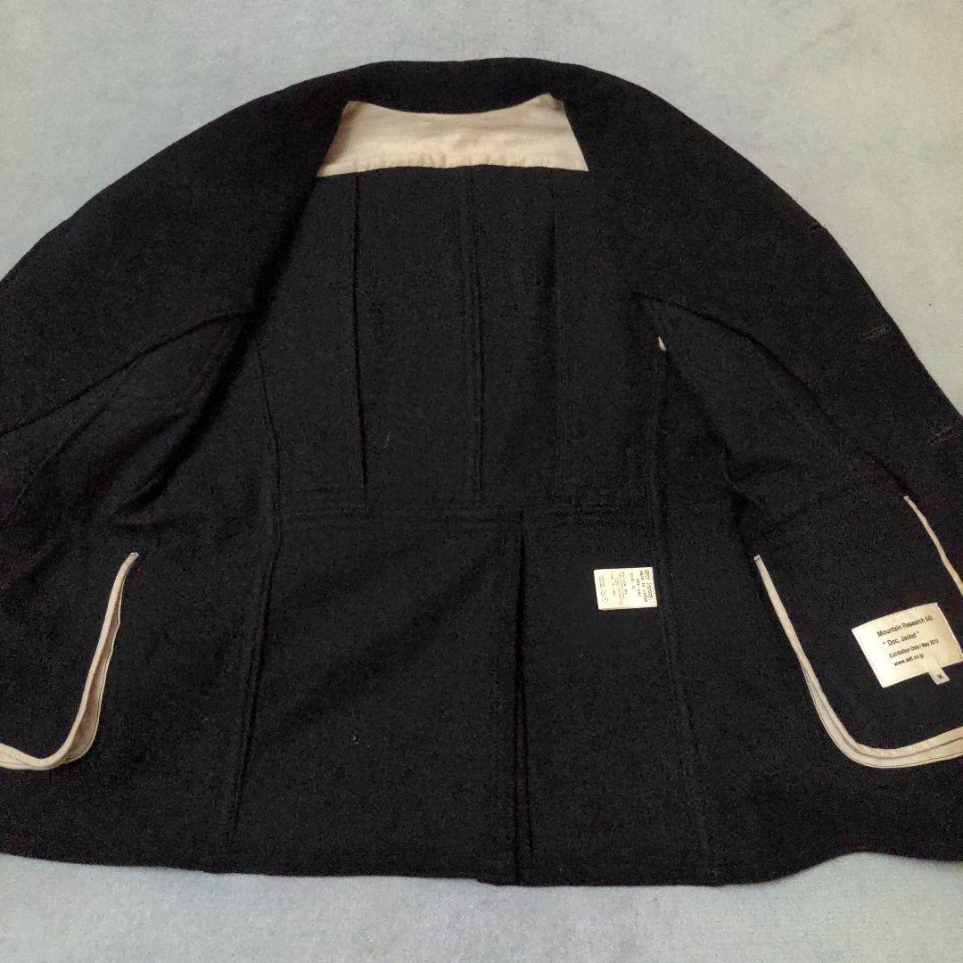 マウンテンリサーチ　ブラック テーラードジャケット M