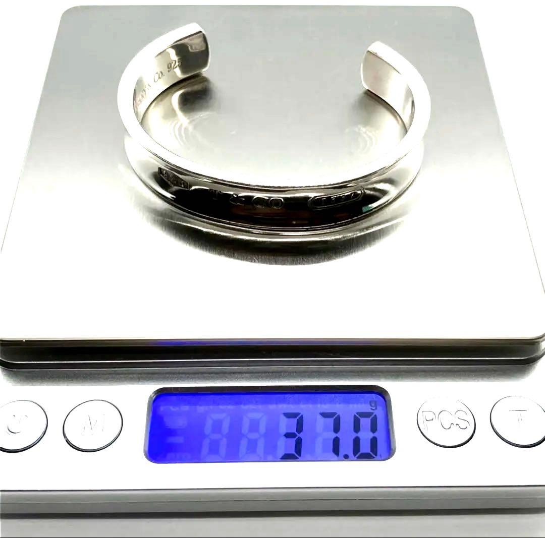 あ*ー様 美品✨ティファニー 1837 ナロー カフ 925シルバー バングル