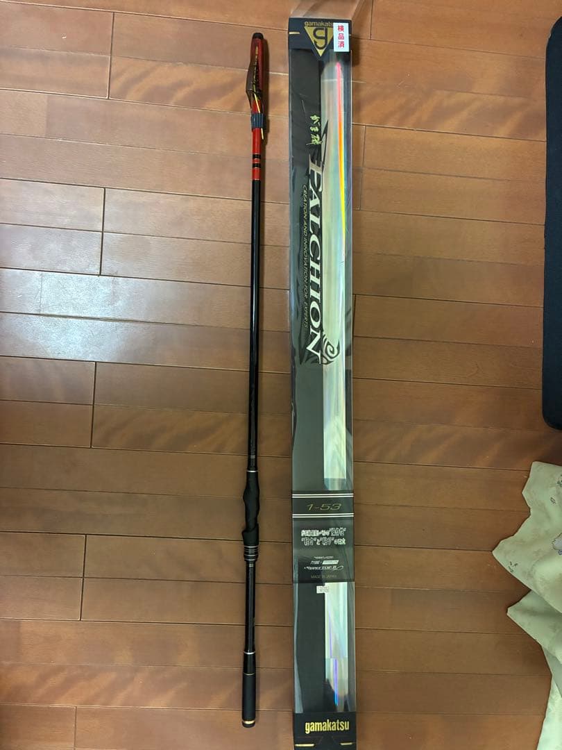 し*た様 【穂先詰め有】がまかつファルシオン1-5.3