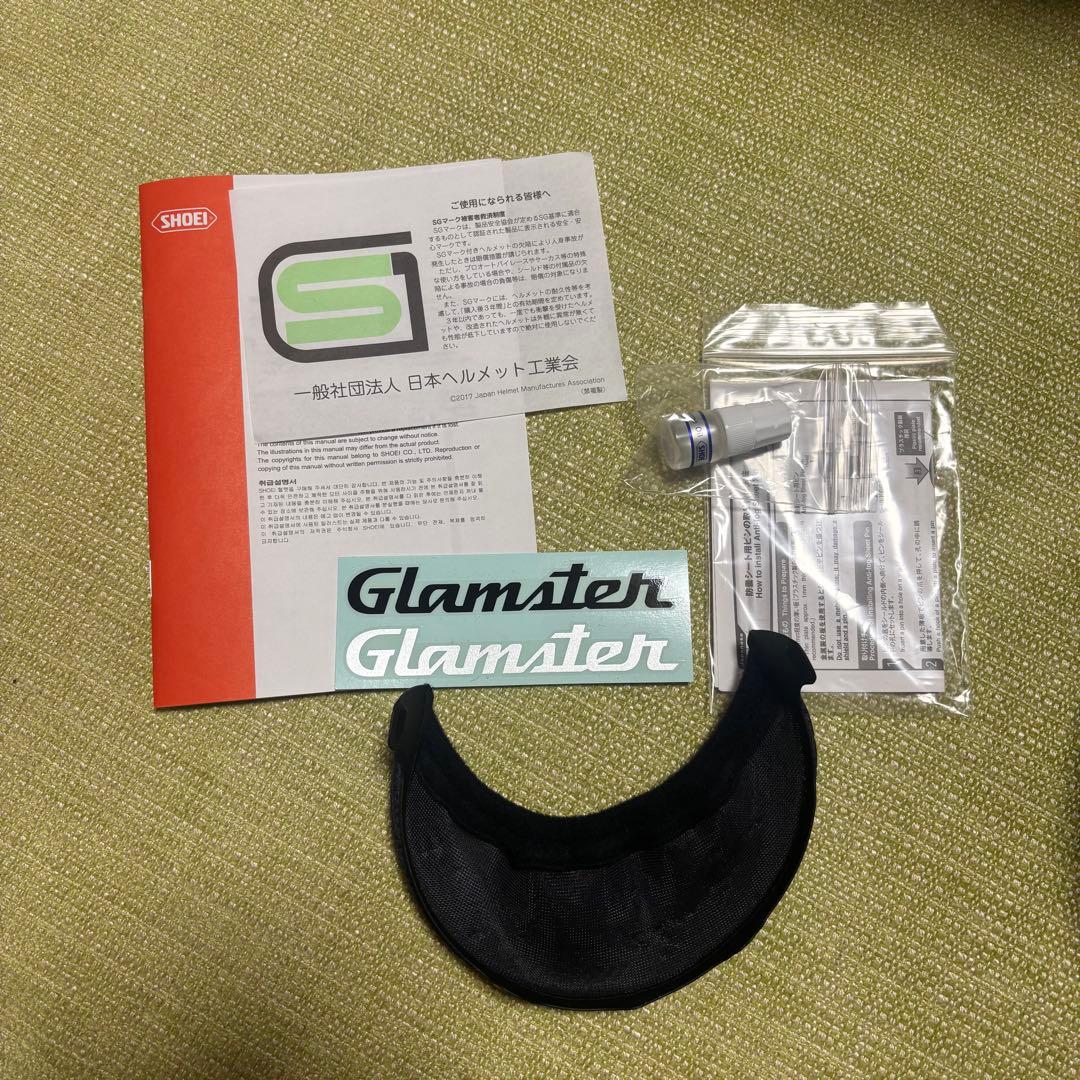 SHOEI グラムスター Glamster マットブラックMサイズ