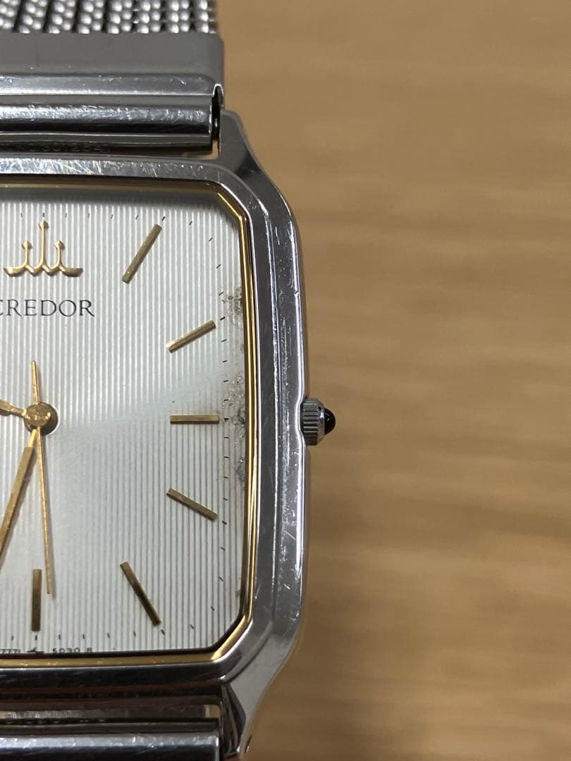 値下げ！SEIKO CREDOR 7771-5030 ベルト クォーツ 不動