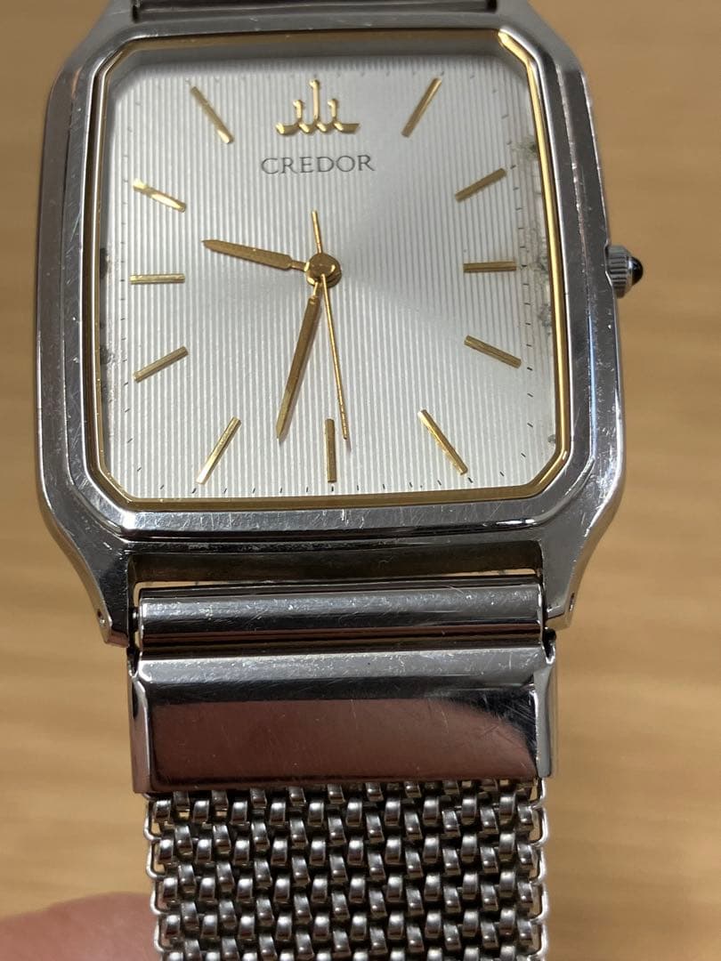 値下げ！SEIKO CREDOR 7771-5030 ベルト クォーツ 不動