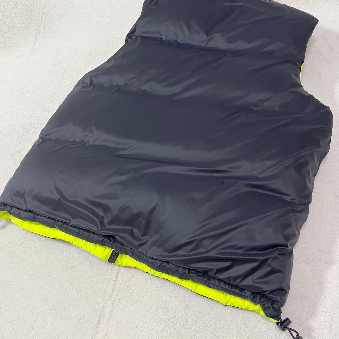 【未使用タグ付】ファーストダウン　ダウンベスト　リバーシ　700F　定価2.5万