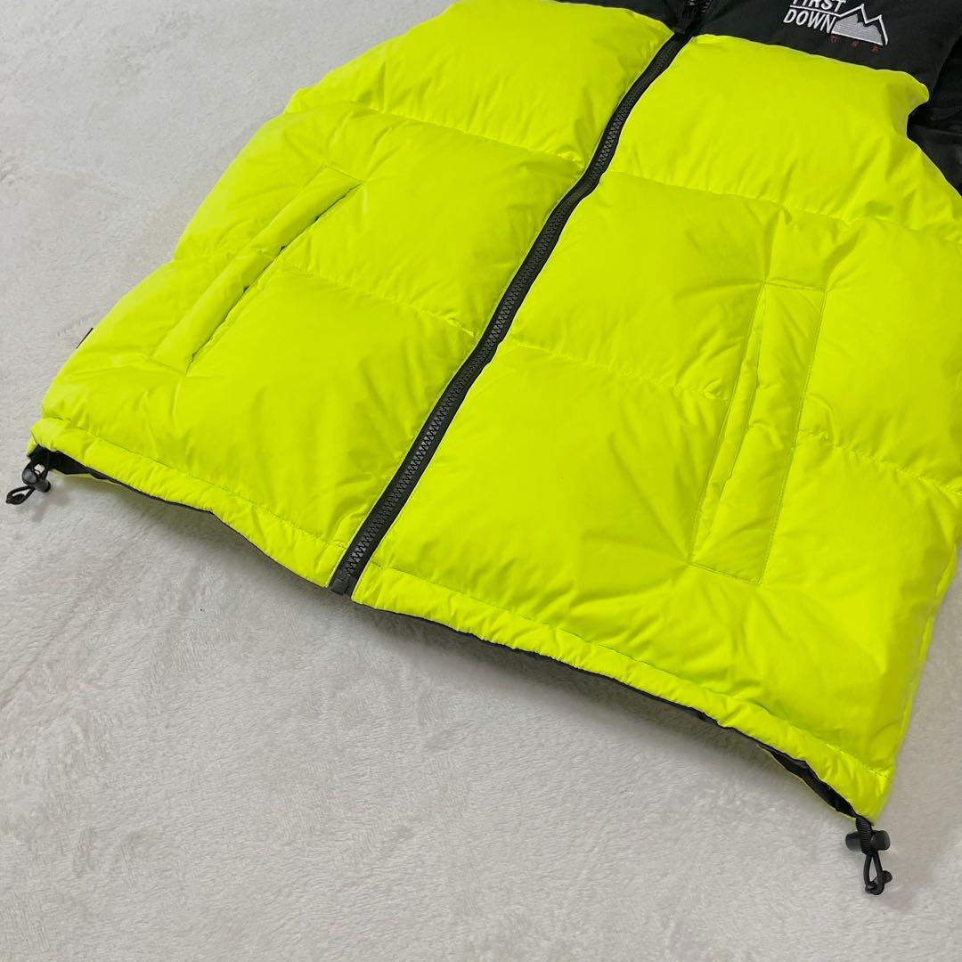 【未使用タグ付】ファーストダウン　ダウンベスト　リバーシ　700F　定価2.5万