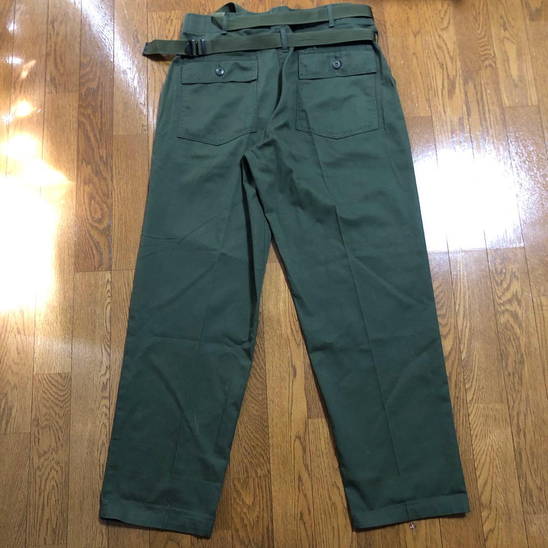 メゾンエウレカ リメイク パンツ ミリタリー ベイカーパンツ アメリカ軍