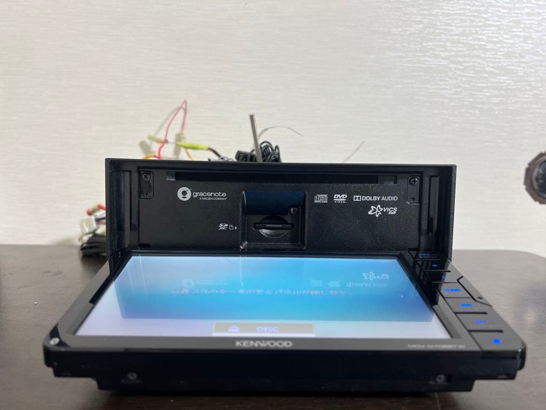 ケンウッド カーナビ MDV-D706BTW 地図データ2018年式 動作確認済