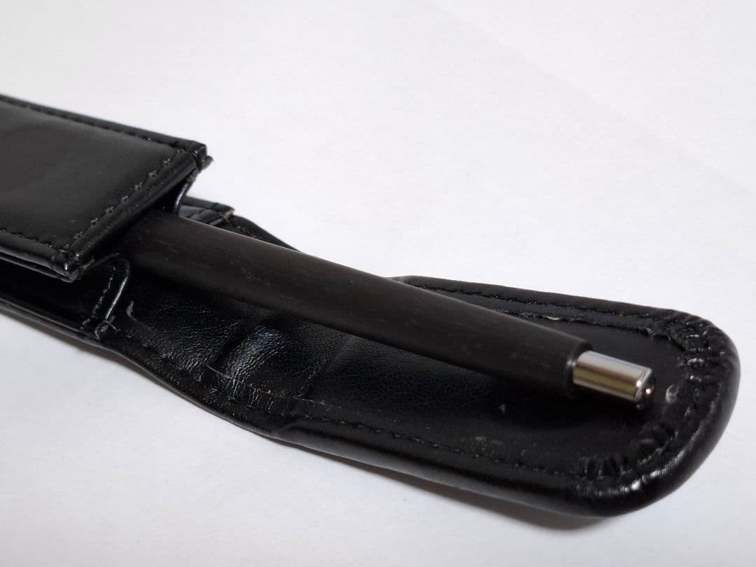 ほぼ未使用　ニコラス・ヘミングウェイ 2㎜　芯ホルダー　黒檀　エボニー　ケース付