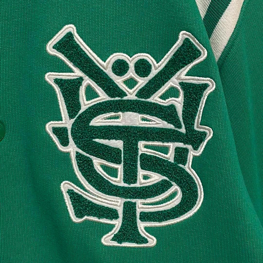 425【入手困難】ステューシー♤刺繍ビッグロゴ　スタジャン　即完売モデル　美品