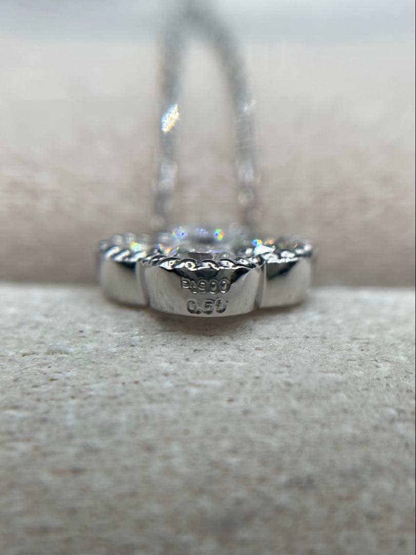 専用JA21★高級 ダイヤモンド0.5ct プラチナ ネックレス