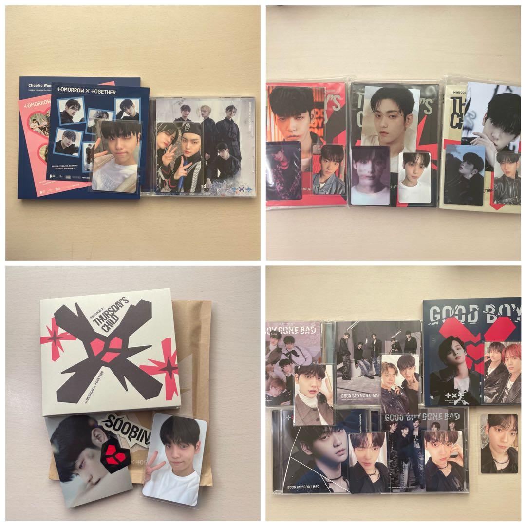 txt アルバム スビン ヒュニンカイ まとめ売り