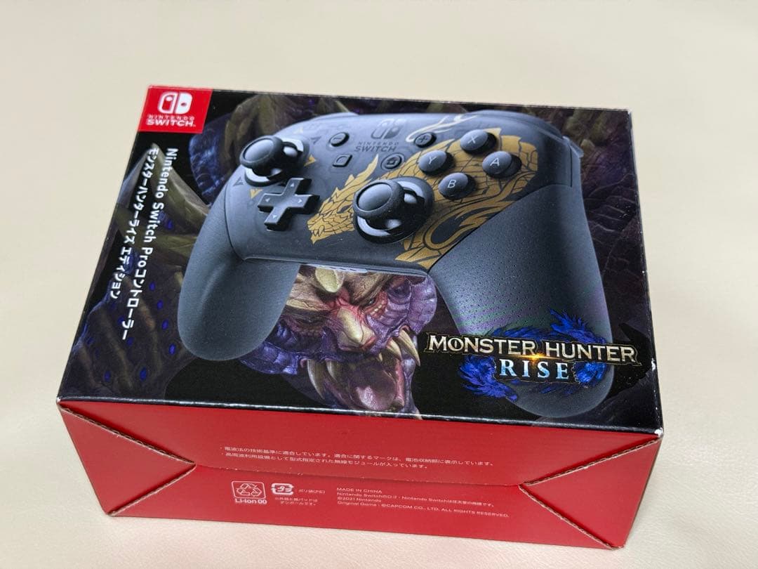 Nintendo Switch　プロコントローラー　モンハンライズエディション