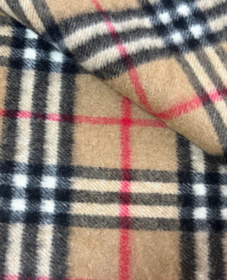 Burberrys カシミア100% マフラー ノバチェック　ベージュ