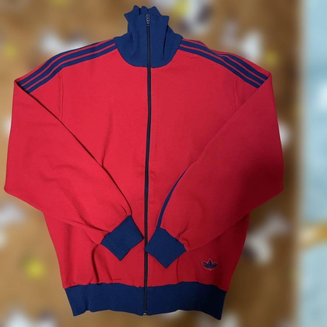 70s adidas トラックジャケット　西ドイツ製　デサント
