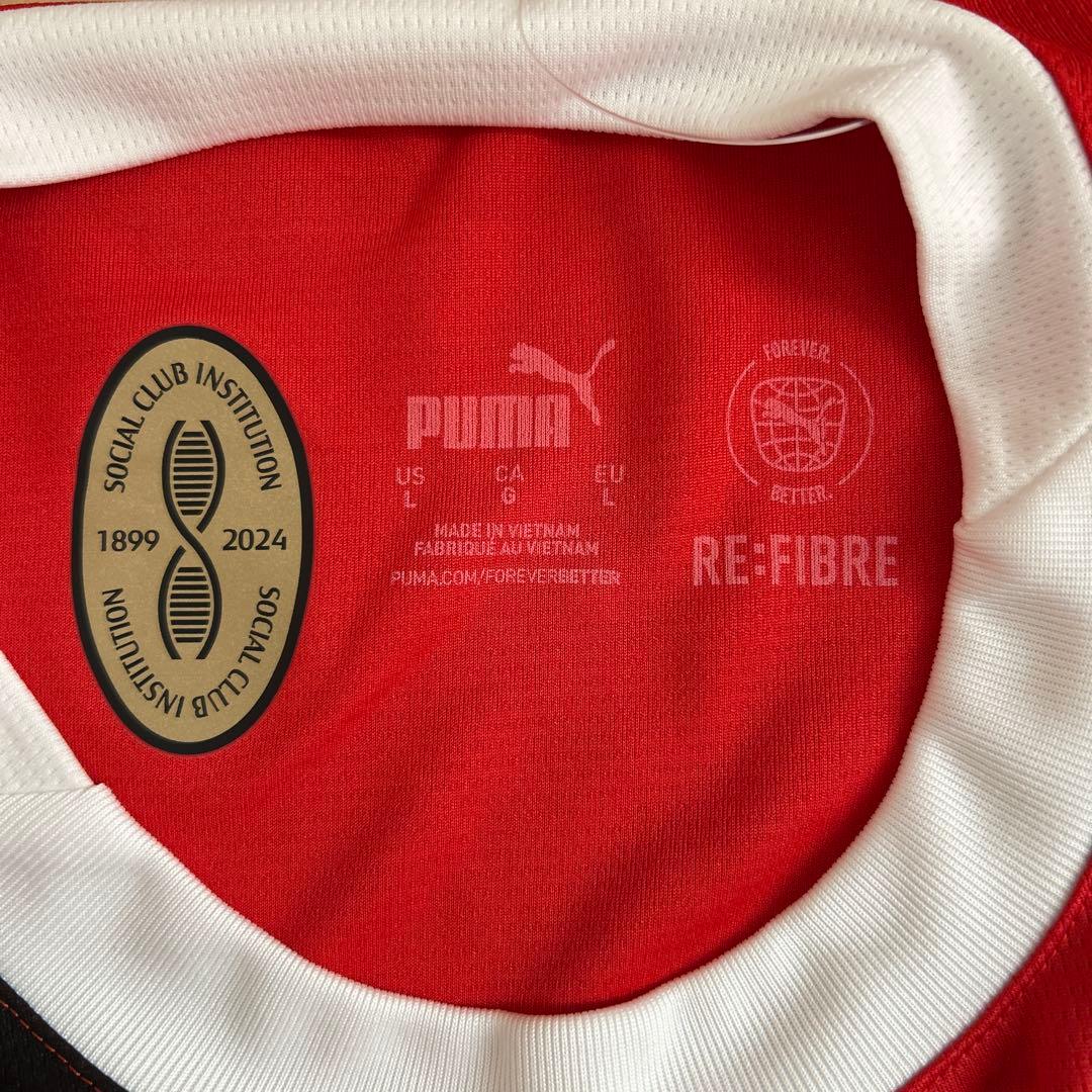 正規品新品☆ACミラン24/25ホームユニフォームLサイズ☆プーマPUMA