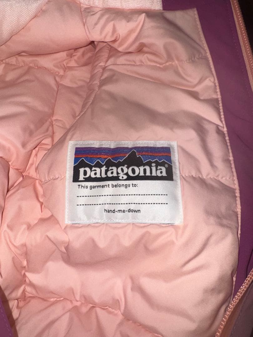 【値下】patagonia スキーウェア 12-18M （ベビースノーパイル）