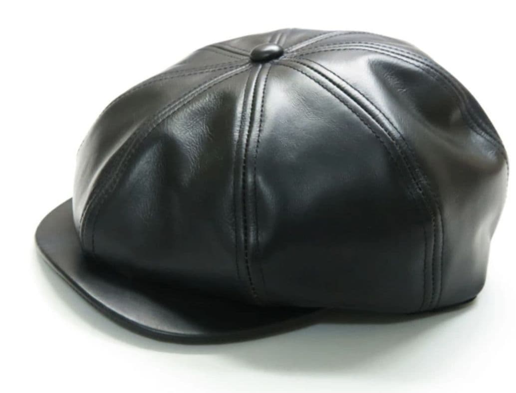 Mr.FATMAN 茶芯レザーキャスケット CANDY DANCER