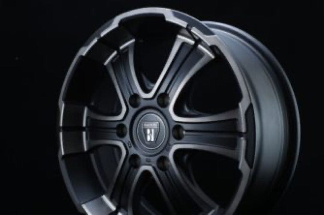 ハイエース クリムソン バルベロ W-DEEPS 17x6.5 +38 美品