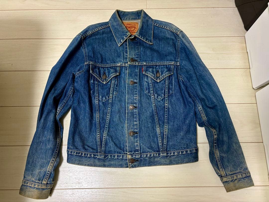 90s Levi’s 71557デニムジャケット 40 3rd 日本製 BigE