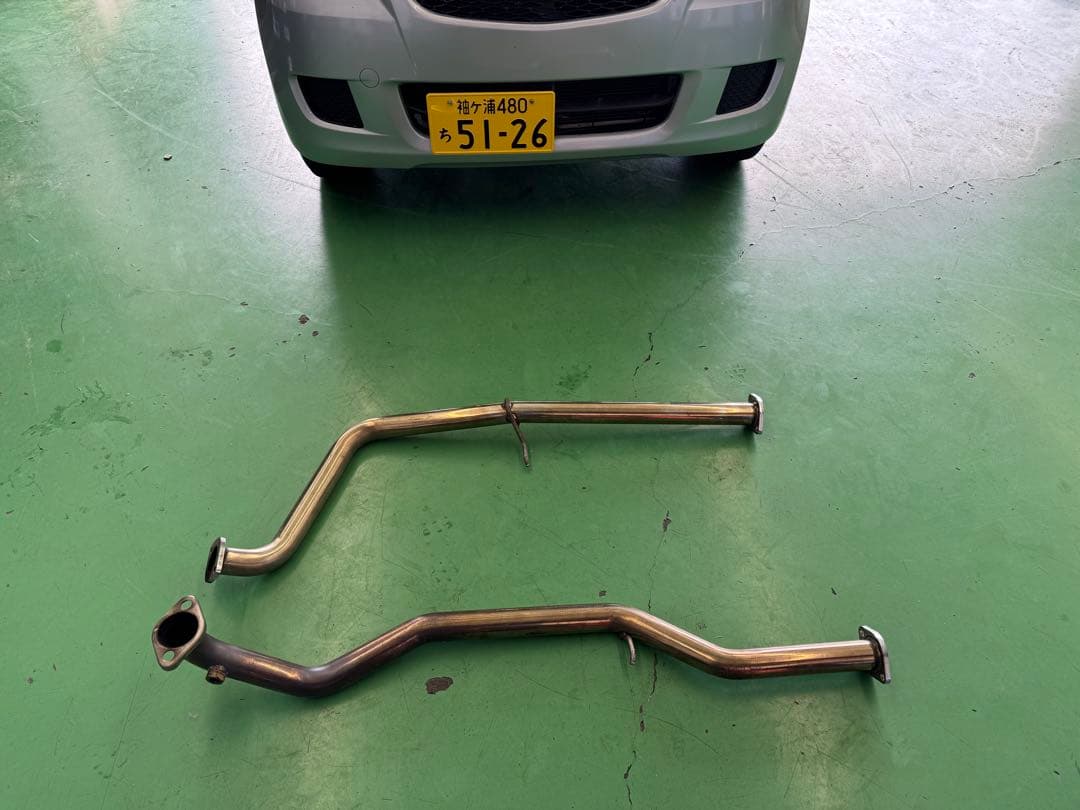 KF用 フロントパイプ、中間ストレート　L175、L275、L375 競技用