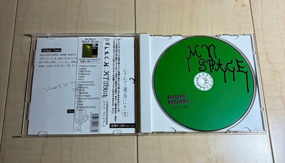 S.L.A.C.K. slack 5lack / My Space 廃盤　PSG