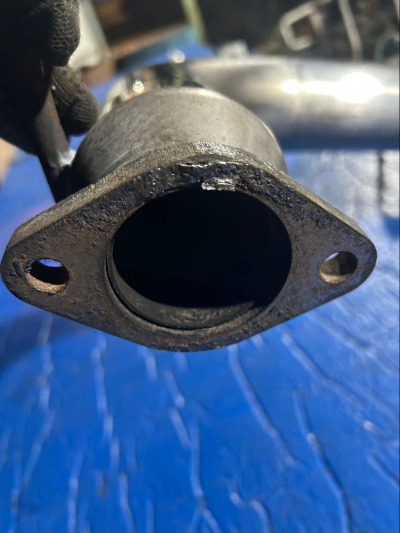 スバル　レガシィB4 BE5 ブリッツステンレスマフラー