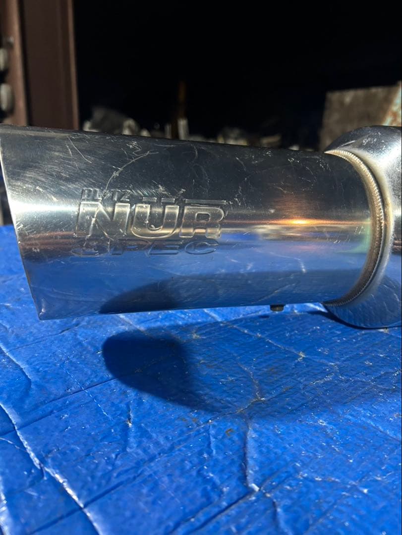 スバル　レガシィB4 BE5 ブリッツステンレスマフラー