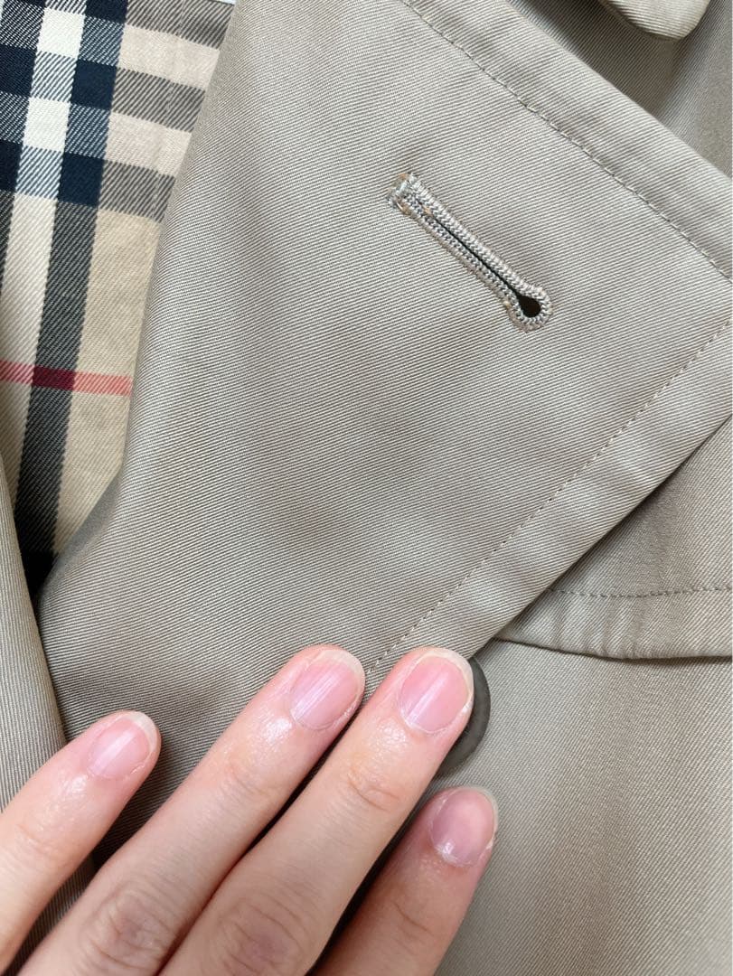 希少 Burberrys ヴィンテージ トレンチコート　ノバチェック　ベルト付