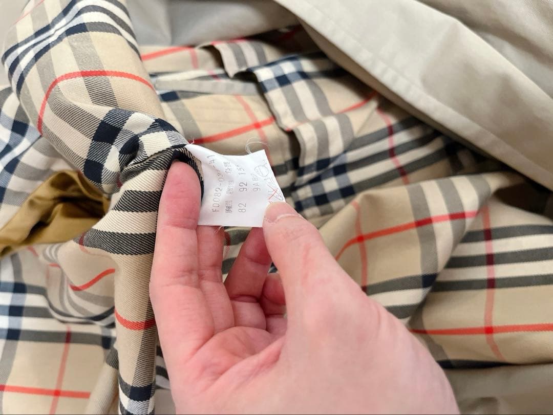 希少 Burberrys ヴィンテージ トレンチコート　ノバチェック　ベルト付