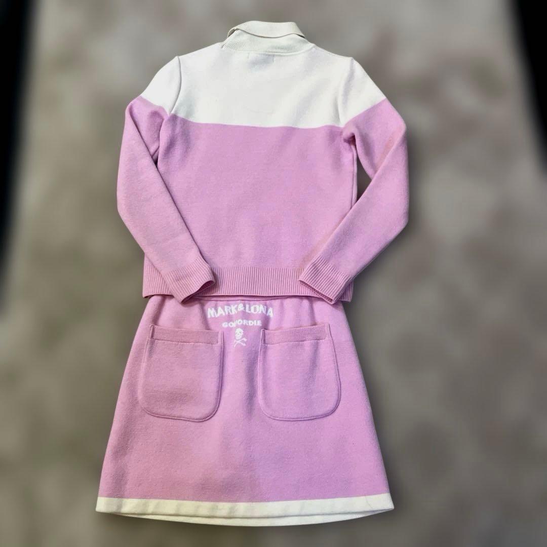 美品　ピンク タートルネック セーター・ニットスカート　セットアップ