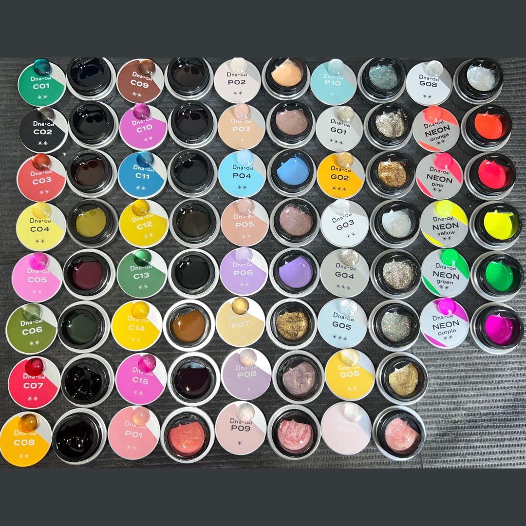 【早いもん勝ち】DnaGel ネイルセット 185色