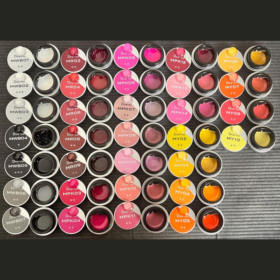 【早いもん勝ち】DnaGel ネイルセット 185色