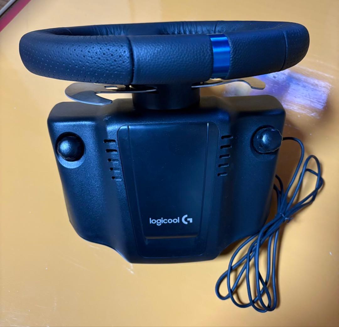 Logicool G ステアリングコントローラー LPRC-15000d ブラ…